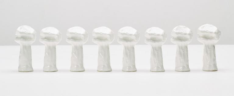 Bengt Lindström, chess game with chess pieces, executed around 1994-95.