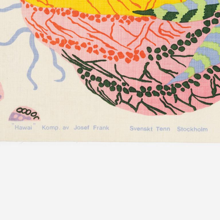 Josef Frank, a 'Hawaii' blind, Svenskt Tenn.