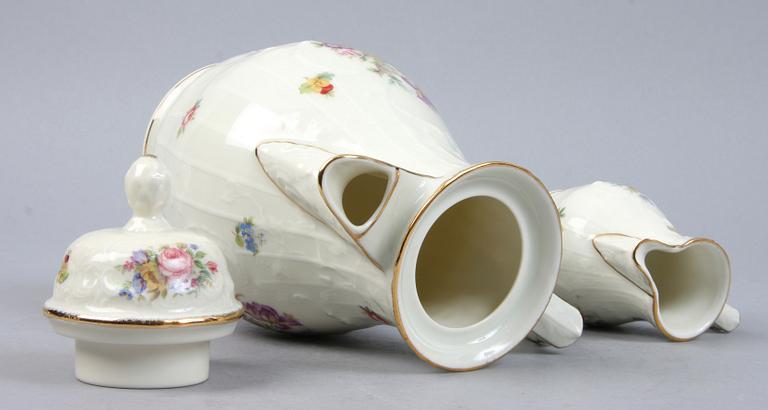 MOCCASERVIS, 18 delar, porslin, Rosenthal.