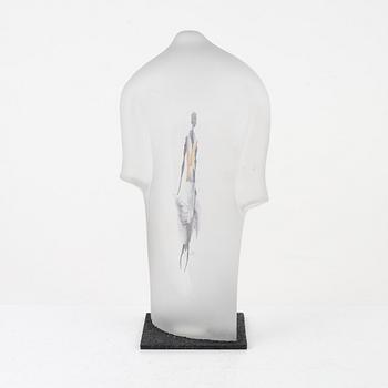 Kjell Engman, a limited edition glass sculpture, Kosta Boda, Sweden.