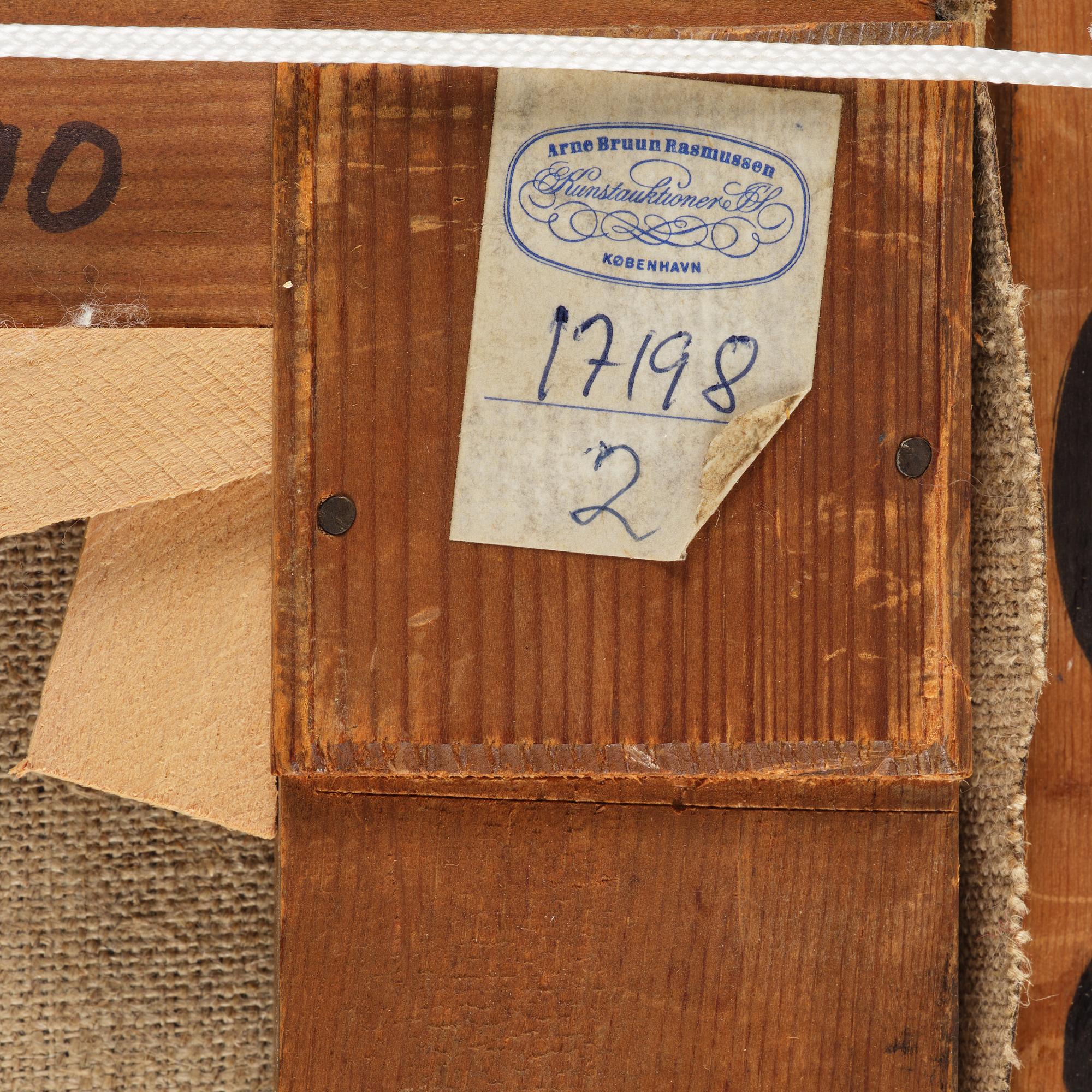 Christian Vigilius Blache, Two barques, brig etc. in Hollaenderdypet.