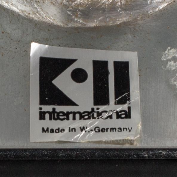 A ARMCHAIR "TULIP" BY PREBEN FABRICIUS & JÖRGEN KASTHOLM FOR KILL INTERNATIONAL DEUTSCHLAND 1960-70'S.