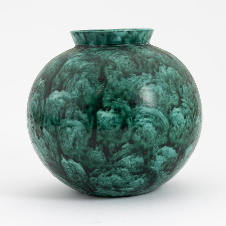 Wilhelm Kåge, an 'Argenta' stoneware vase, Gustavsberg.