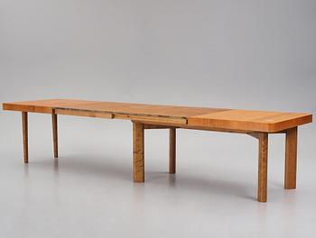 Axel Einar Hjorth, a special commissioned dining table, "Birka", Nordiska Kompaniet, Sweden 1930s.