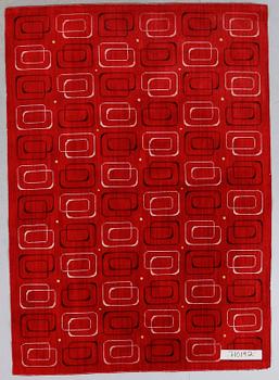 MATTA, maskintuftad. Ca 194 x 138 cm.