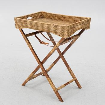 Tray on stand. 20th century.