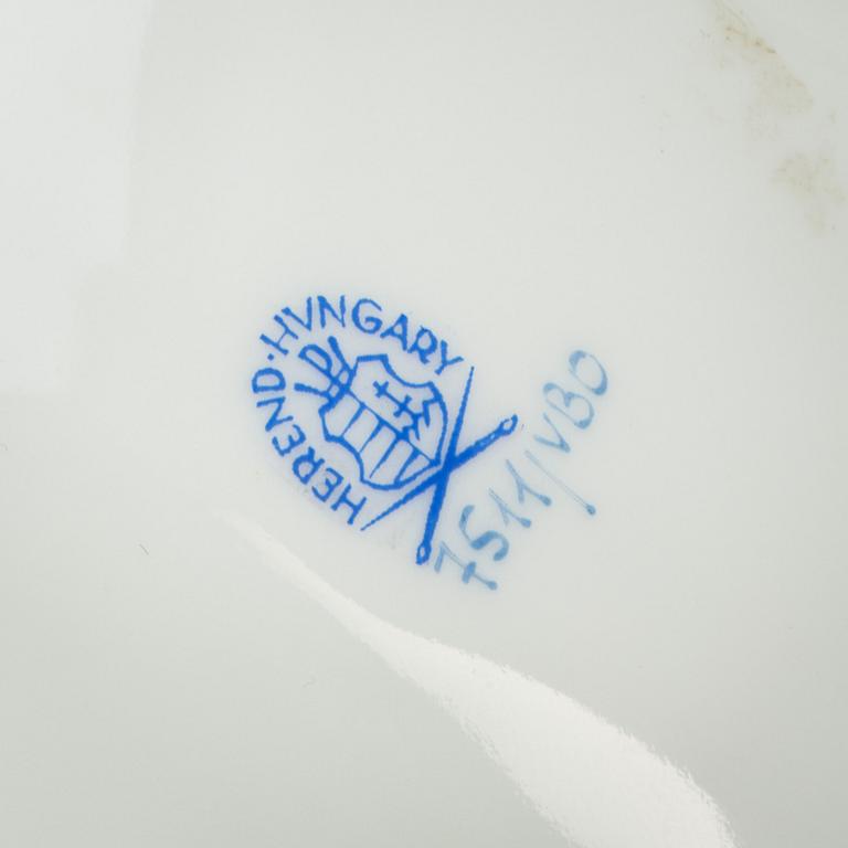 UPPLÄGGNINGSFAT, porslin, Herend, Ungern. 1960-tal.