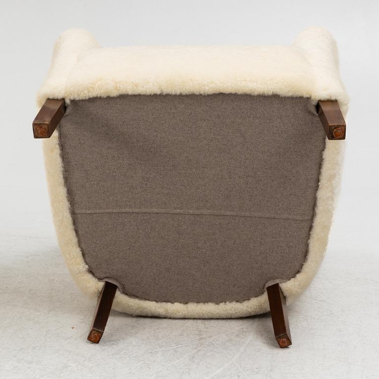 Danish Modern, fåtöljer, ett par, 1900-talets mitt.