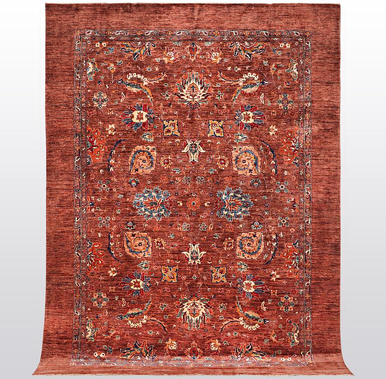 A carpet, Ziegler design, ca 344 x 247 cm.