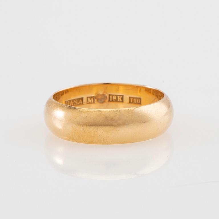 Ring 18K gold, Ahokas Malmö 1993.