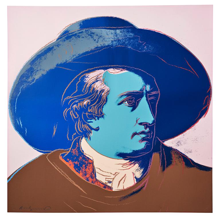 Andy Warhol, "Goethe".