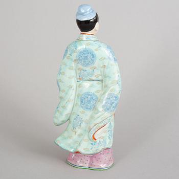 A chinese porcelain figure, 20th Century.