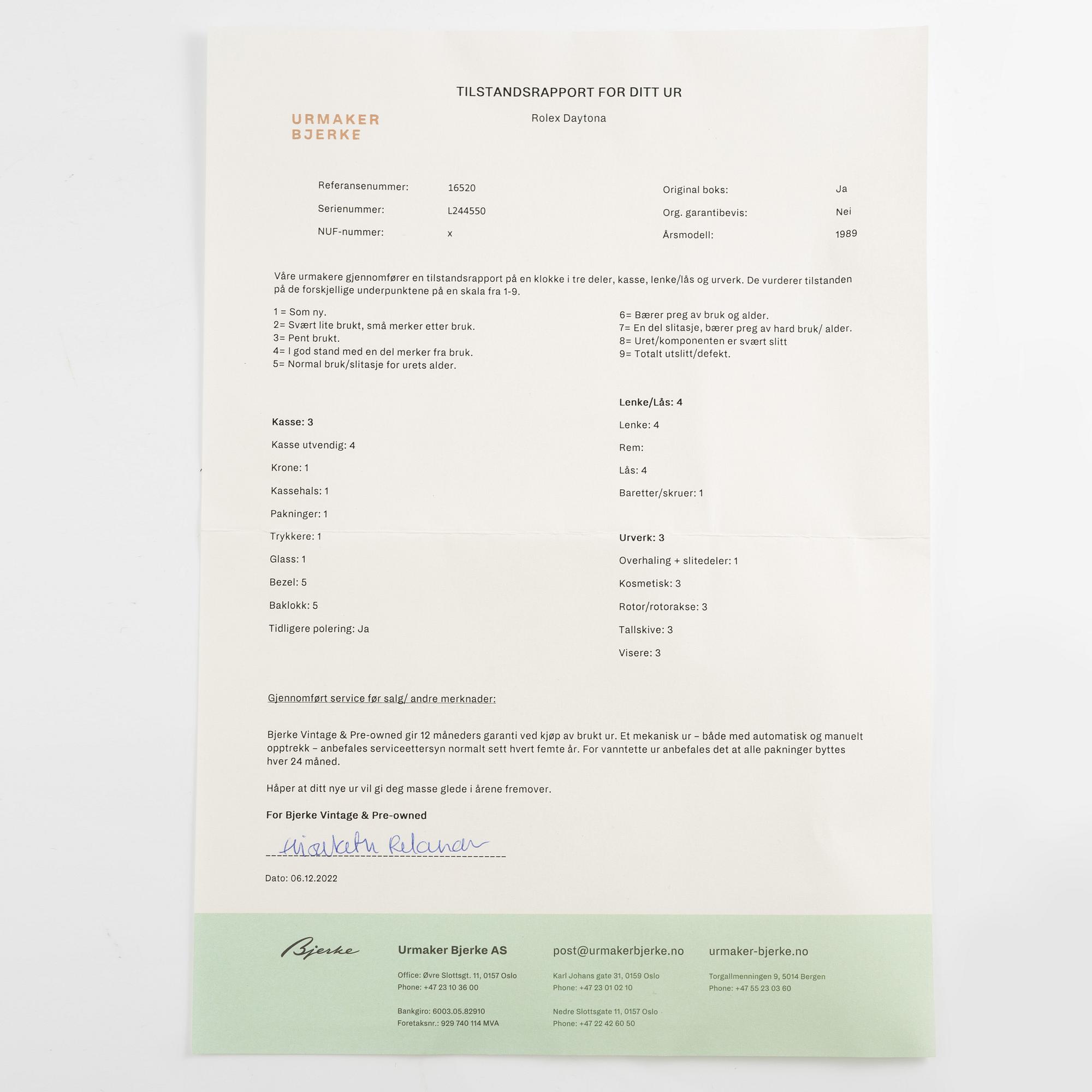 Rolex, Daytona, "Floating Cosmograph", "Inverted 6", "225 Bezel", "Zenith", chronograph, wristwatch, 40 mm.