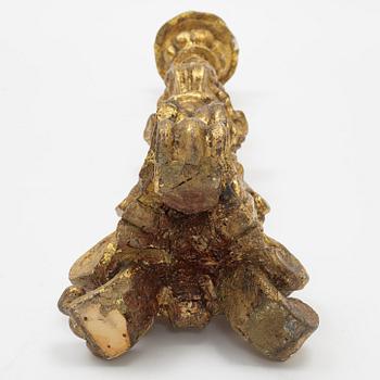 Altarljusstake, Barock, omkring år 1700.