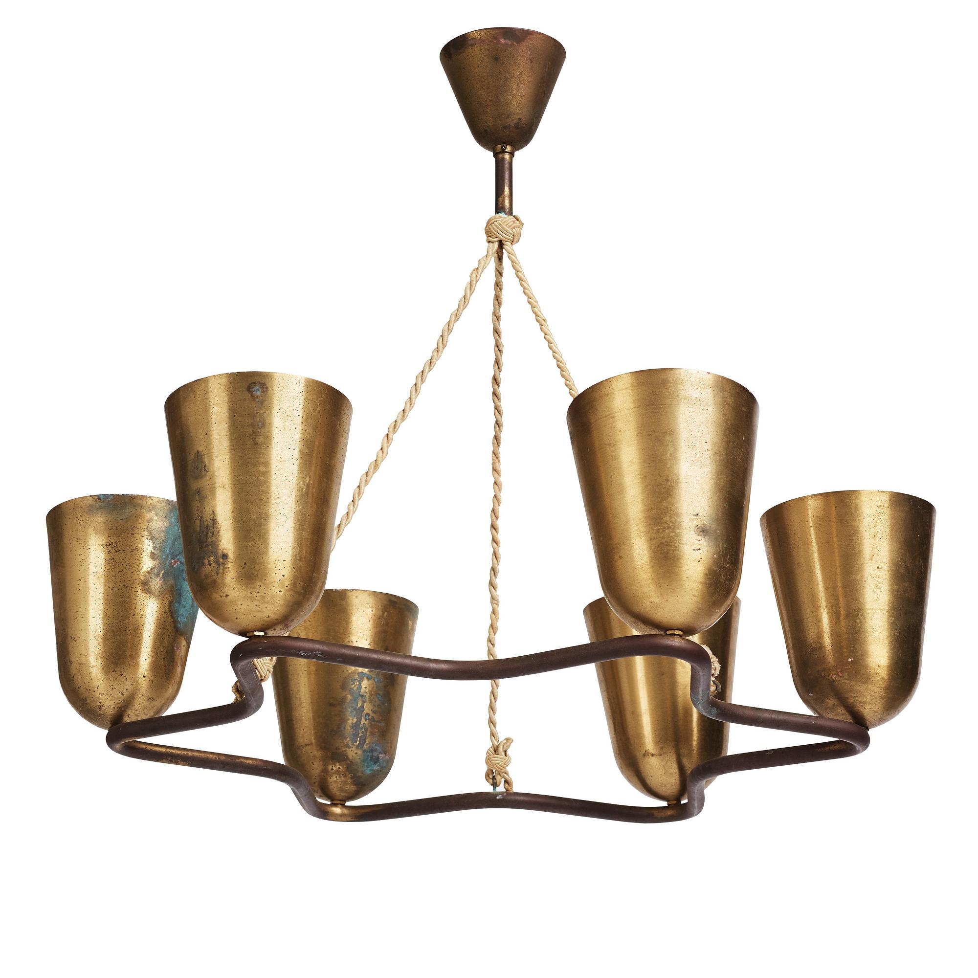 Swedish Modern, taklampa, 1940-tal.