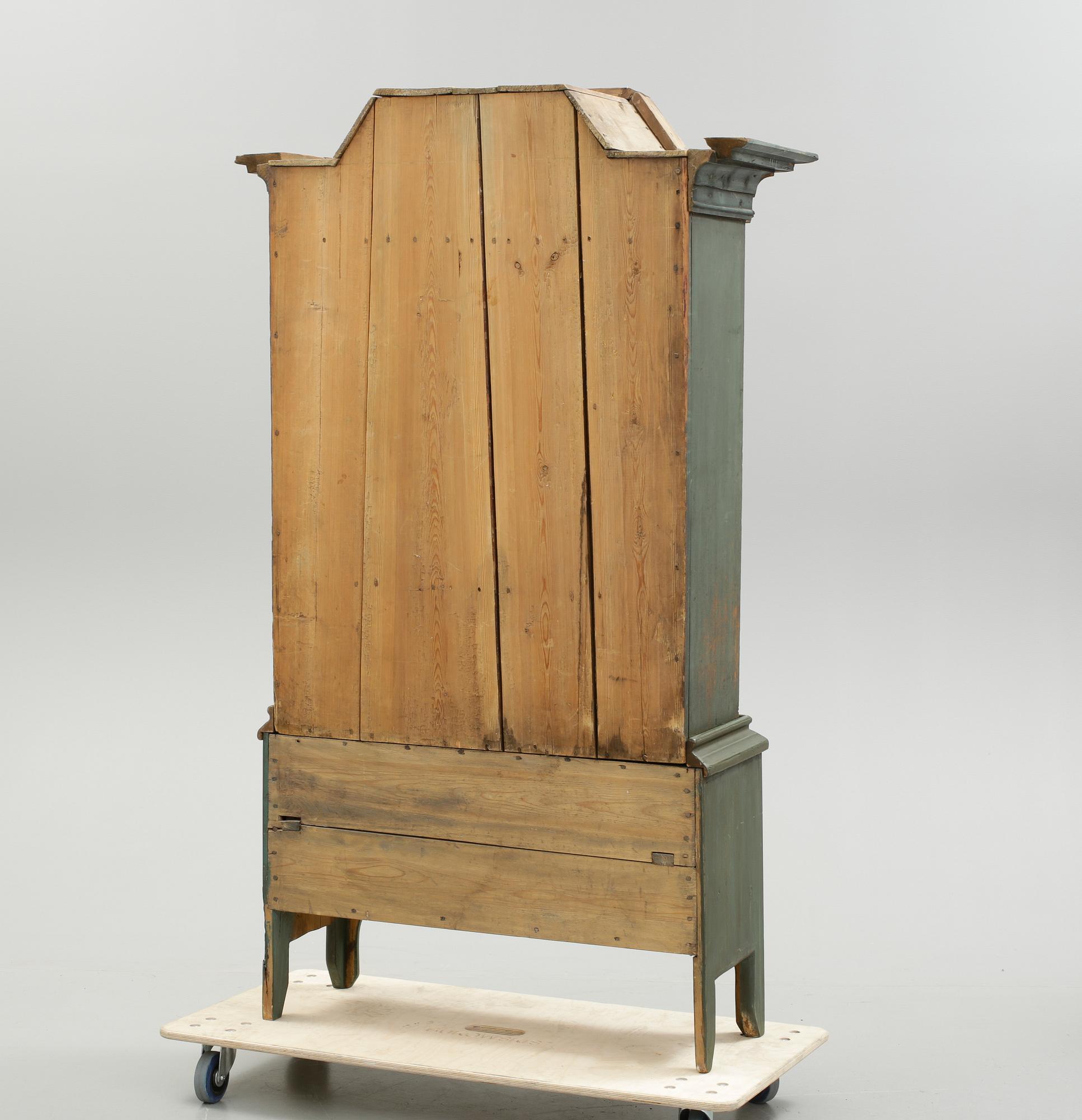 SKÅP, allmoge, Jämtland, bär datering 1804.