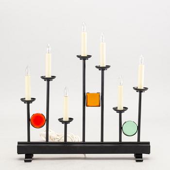 Adventsljusstake "Fantasi" Osram sent 1900-tal.
