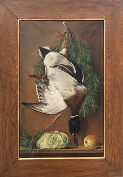 Ernst Dahl, Still Life with Bird and Vegetables.