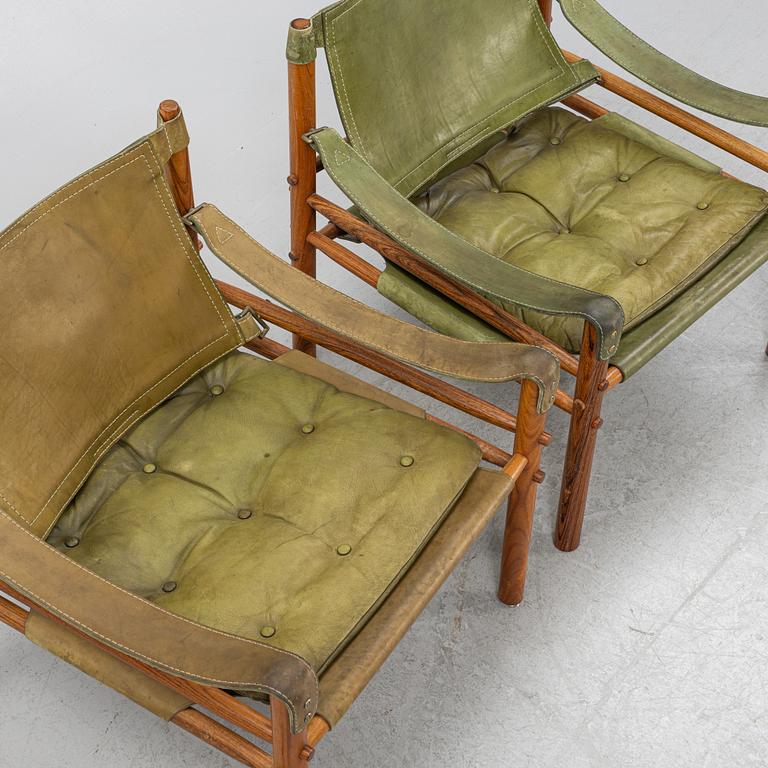 Arne Norell, a pair of 'Sirocco' chairs, Norell Möbel AB, 1960's/70's.