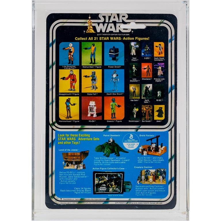 STAR WARS, Boba Fett, 21 back-b, Kenner 1979.