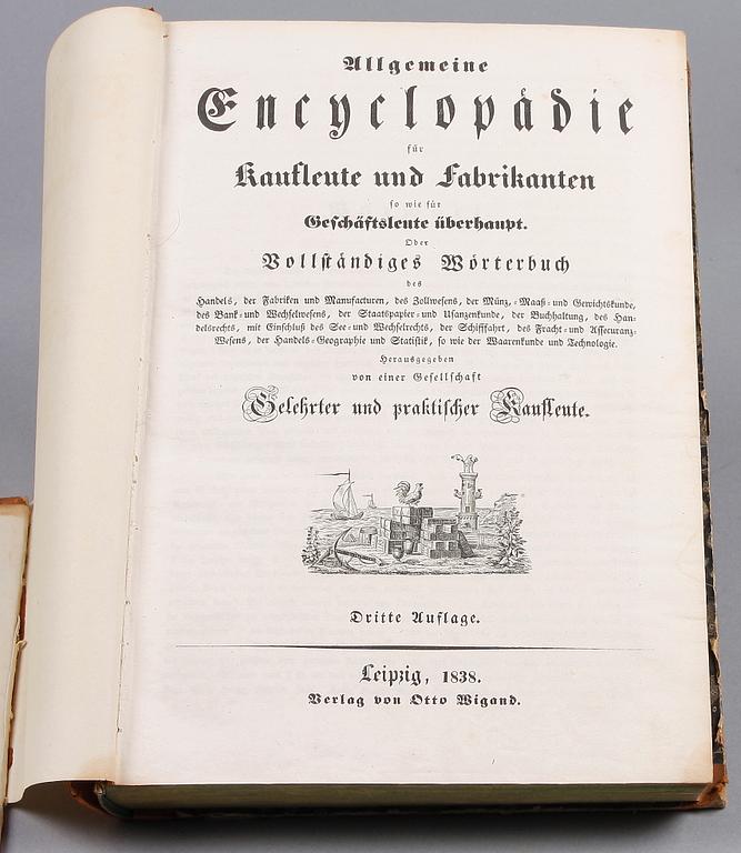 BÖCKER, 6 st, "Beskrifning på en ny konstruktion af Tackjernshammarställningar samt på tvenne Blåsmachiner;..." Stockholm 1843.