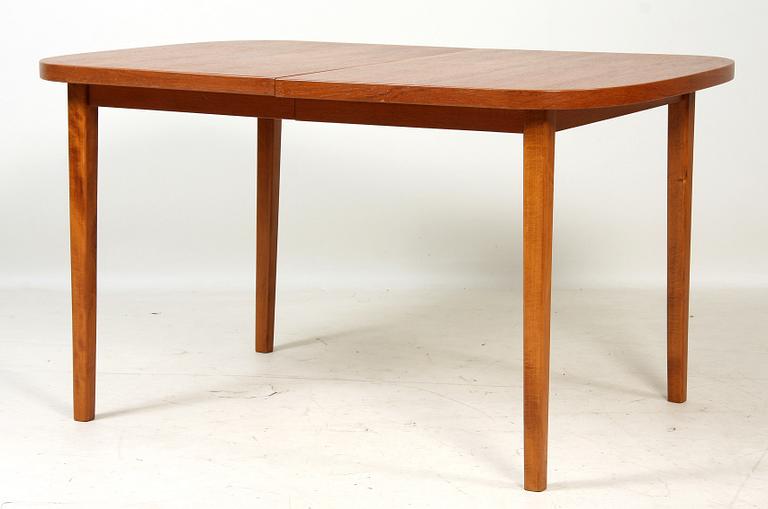 MATBORD samt STOLAR, 4 st, 1900-talets mitt.