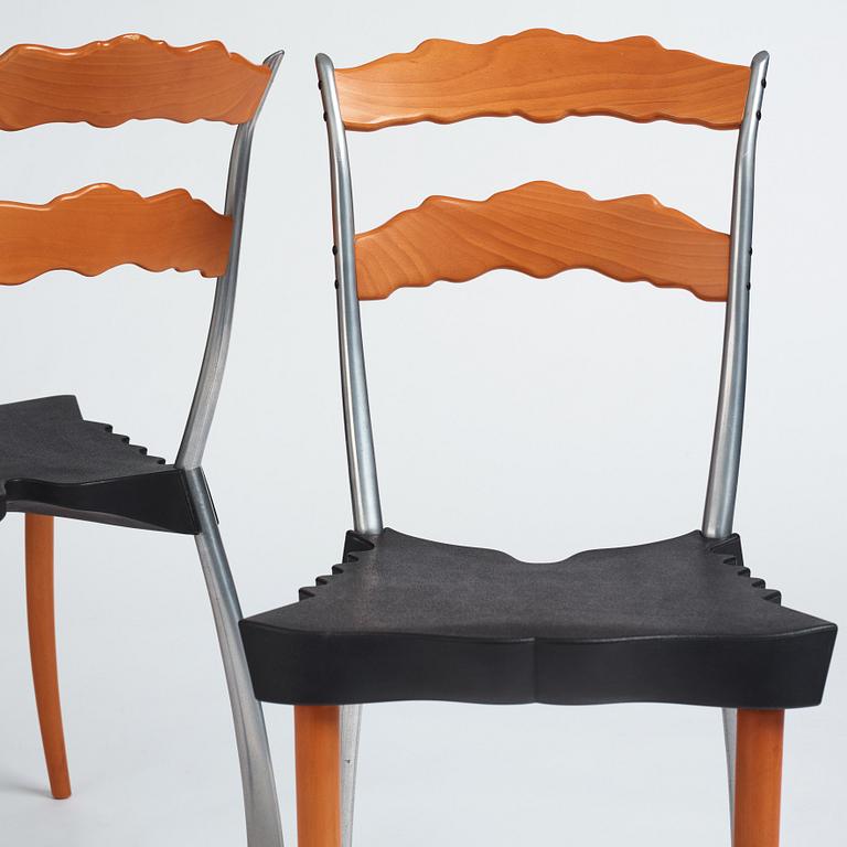 Borek Sipek, 6 "Sedlak" chairs for Vitra, post 1992.