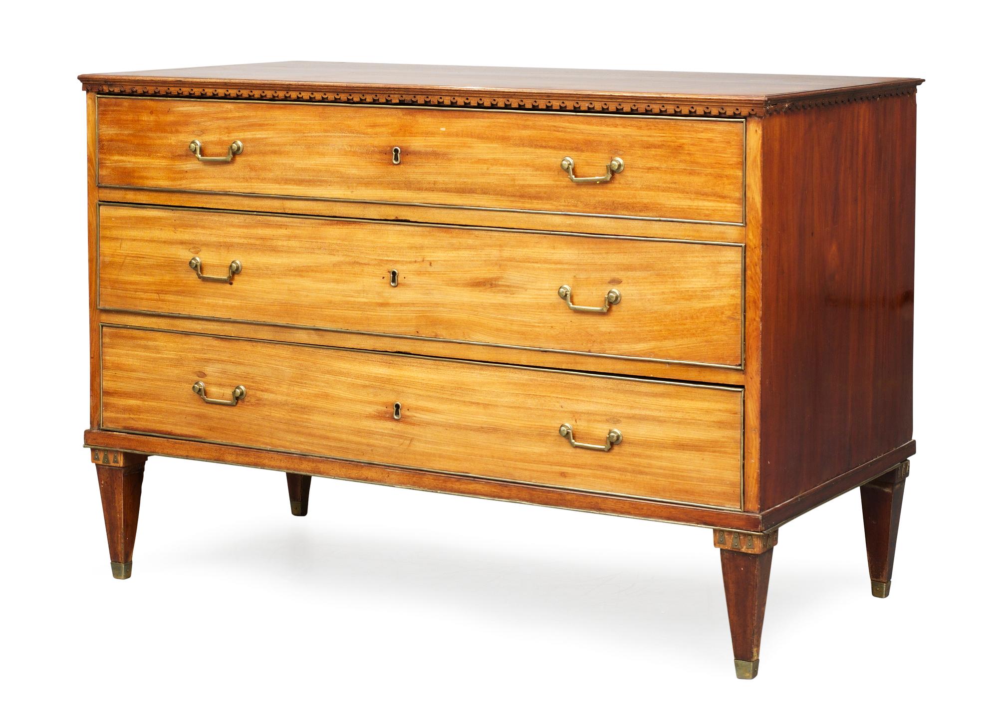 A late Gustavian commode.