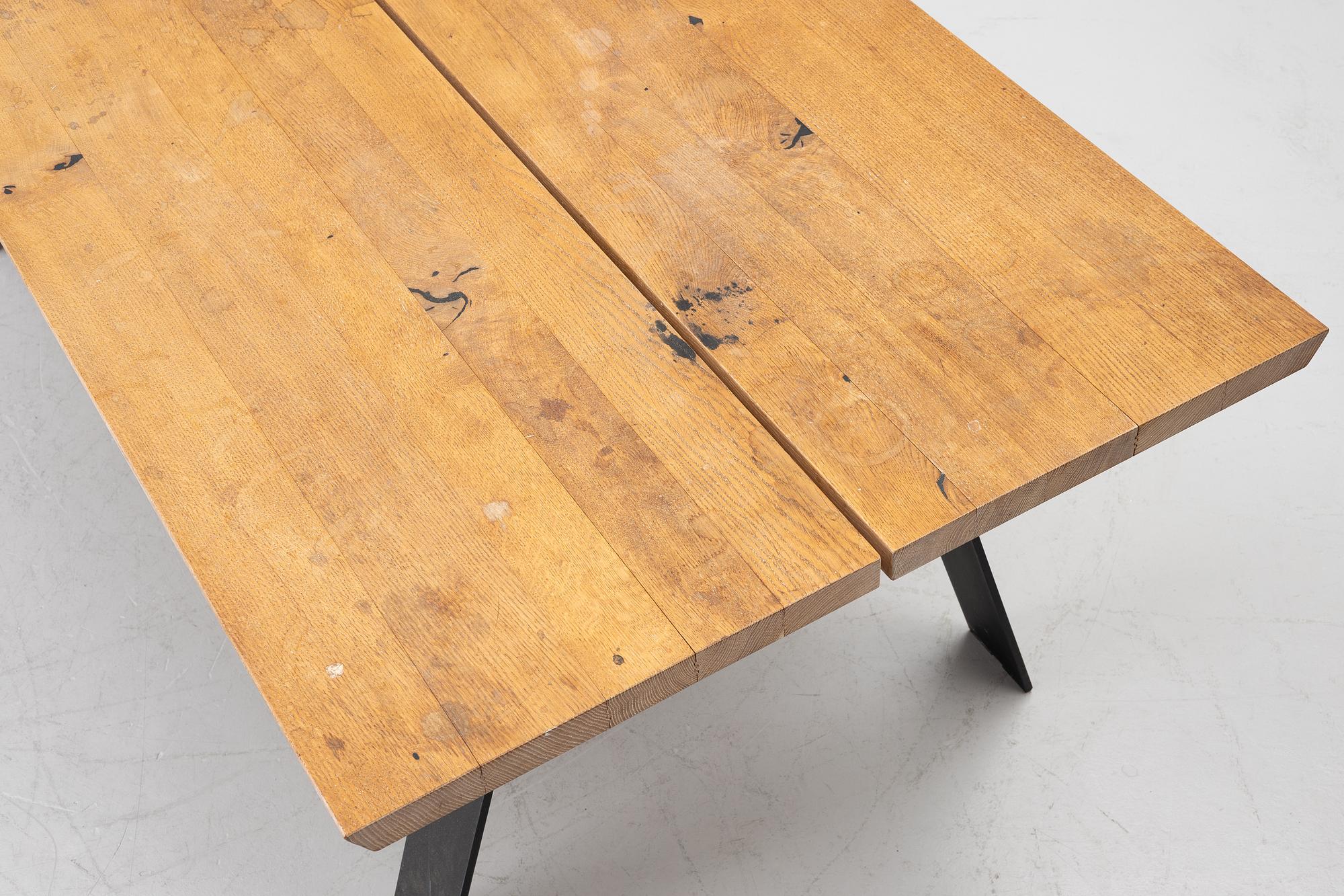 Nissen & Gehl, dining table, "GM 3200 Plank", Naver Collection, Gamrode furniture factory, 2020.