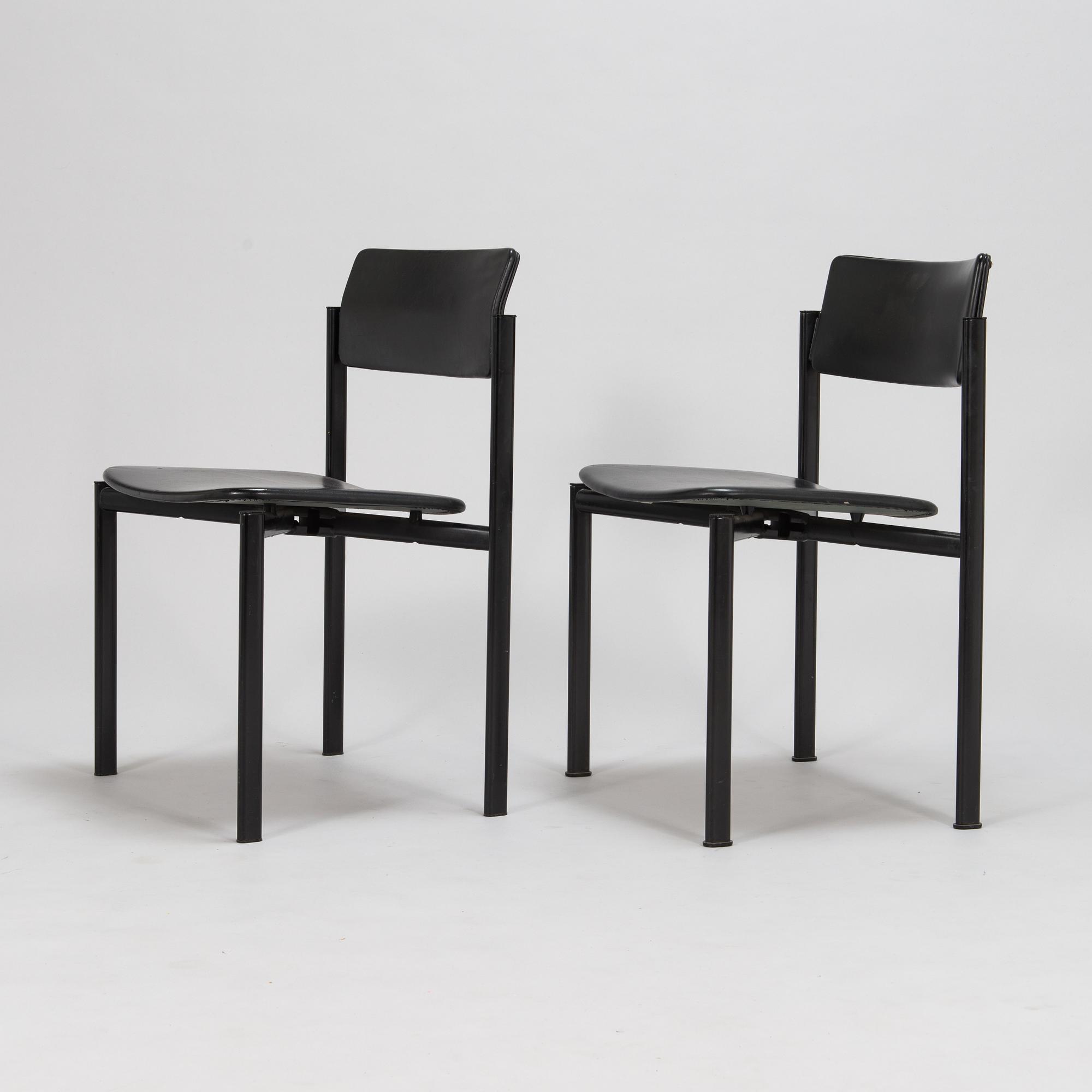 Ilmari Tapiovaara, tuoleja, 4+1 kpl, "Kiki" Merva 1900-luvun loppu.