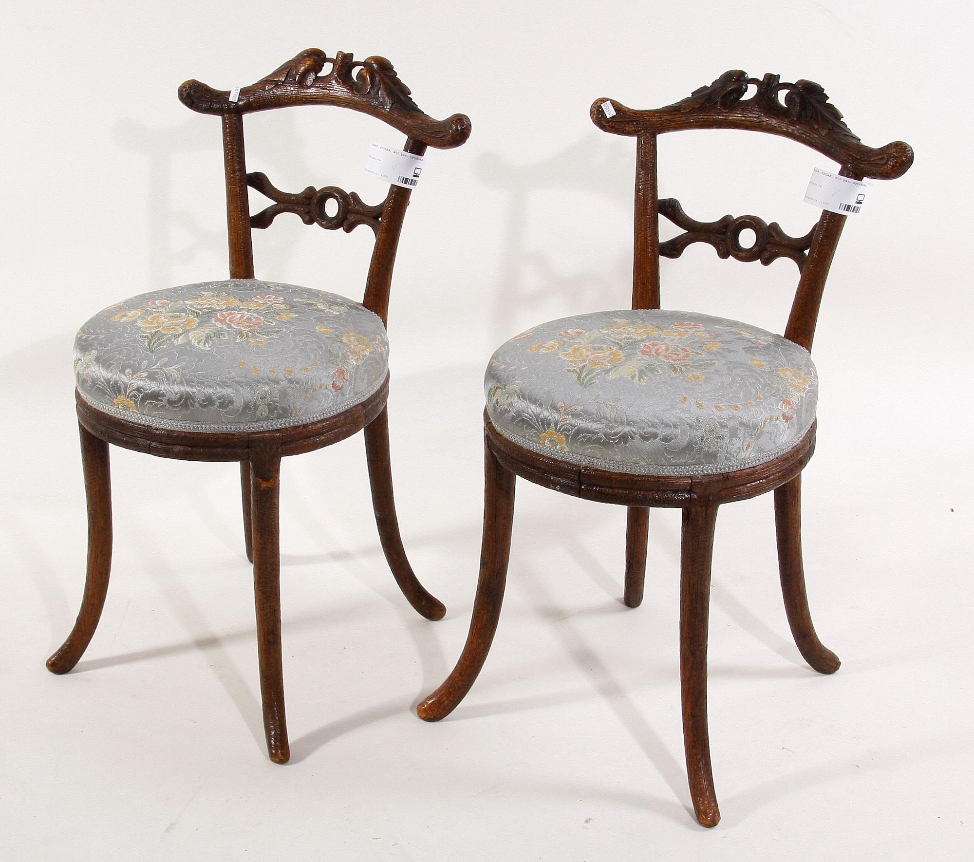 STOLAR, ett par, nyrokoko.