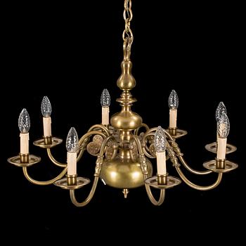 TAKLAMPA, barockstil. 1900-talets mitt.