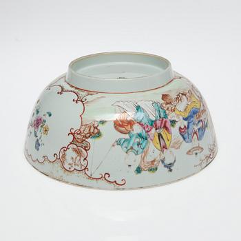 SKÅL, porslin, Kina Qianlong 1736-95.