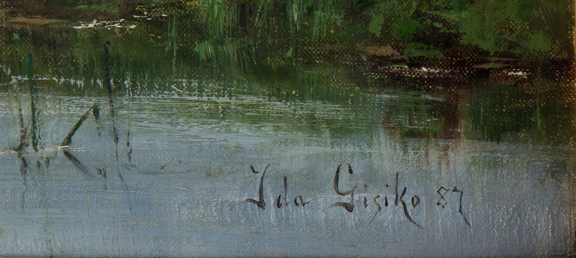 IDA GISIKO-SPÄRCK, olja på duk, signerad och daterad -87.