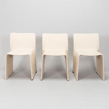 Patricia Urquiola, A set of three "Glove" chairs , Molteni & Co, Italy.