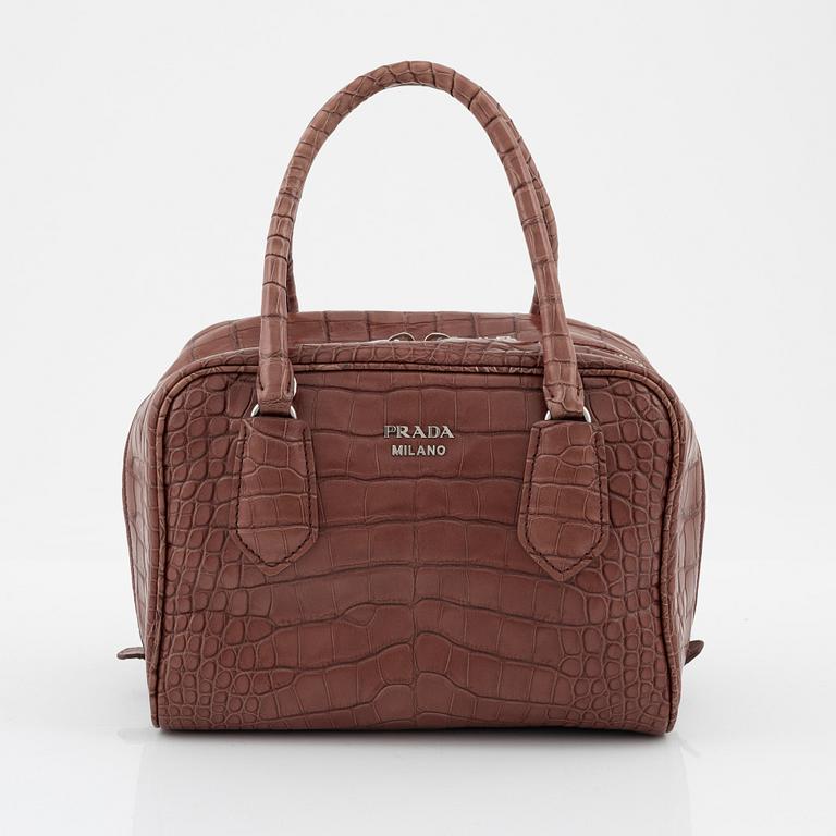 Prada, a 'Bauletto I' Alligator Mississippiensis bag, 2015.