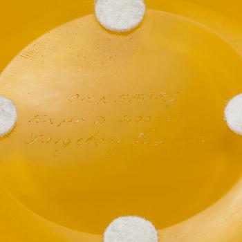 INGEBORG LUNDIN, a glass vase, Orrefors.