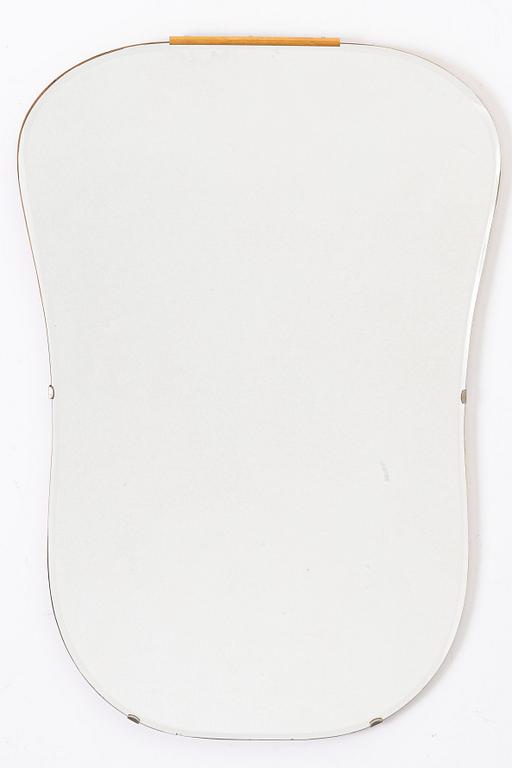 A mirror, Swedish Modern, mid-20th century.