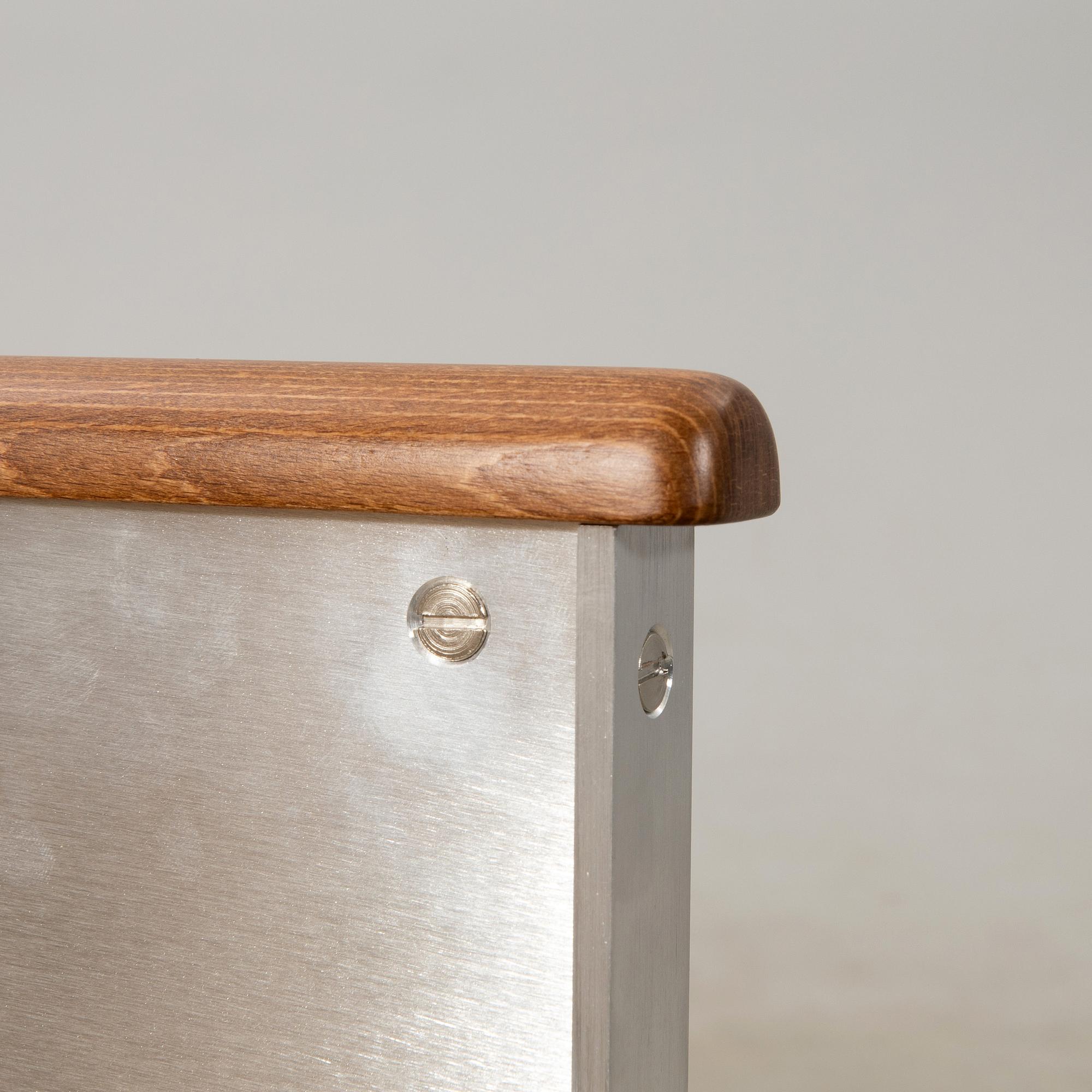 Mats Theselius, armchair "Aluminium Chair", Källemo.