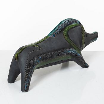 Aldo Londi, Wild boar, ceramic, Bitossi.