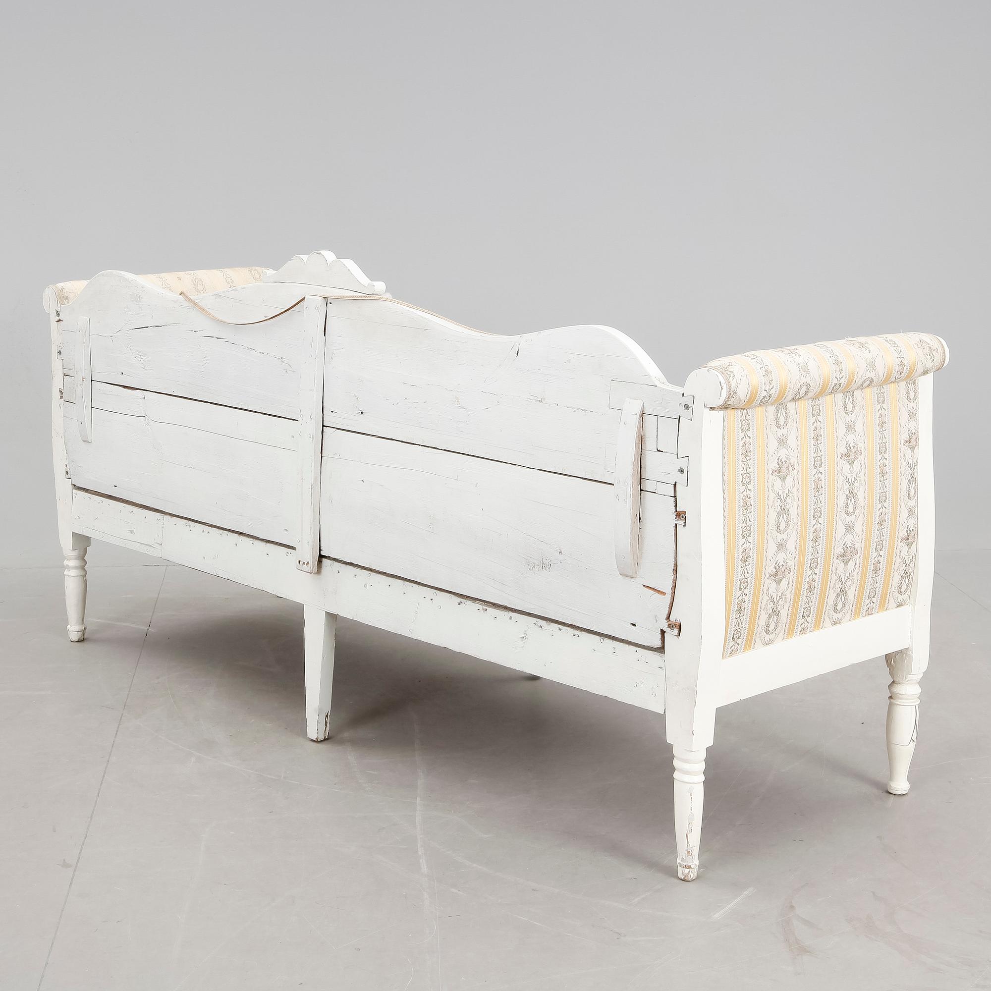 SOFFA, gustaviansk stil, 1800-tal.