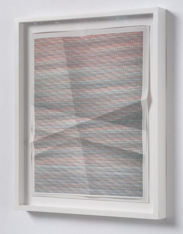 John Houk, "Untitled, 20,735 combinations of a 2x2 grid, 12 colors".