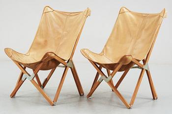 FÅTÖLJER, ett par, 1990-tal.