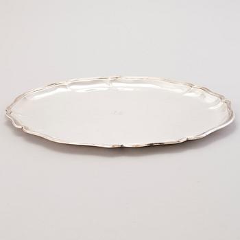 TARJOTIN, hopeaa, V. Mortensen, Christian F. Heise, Tanska 1917.