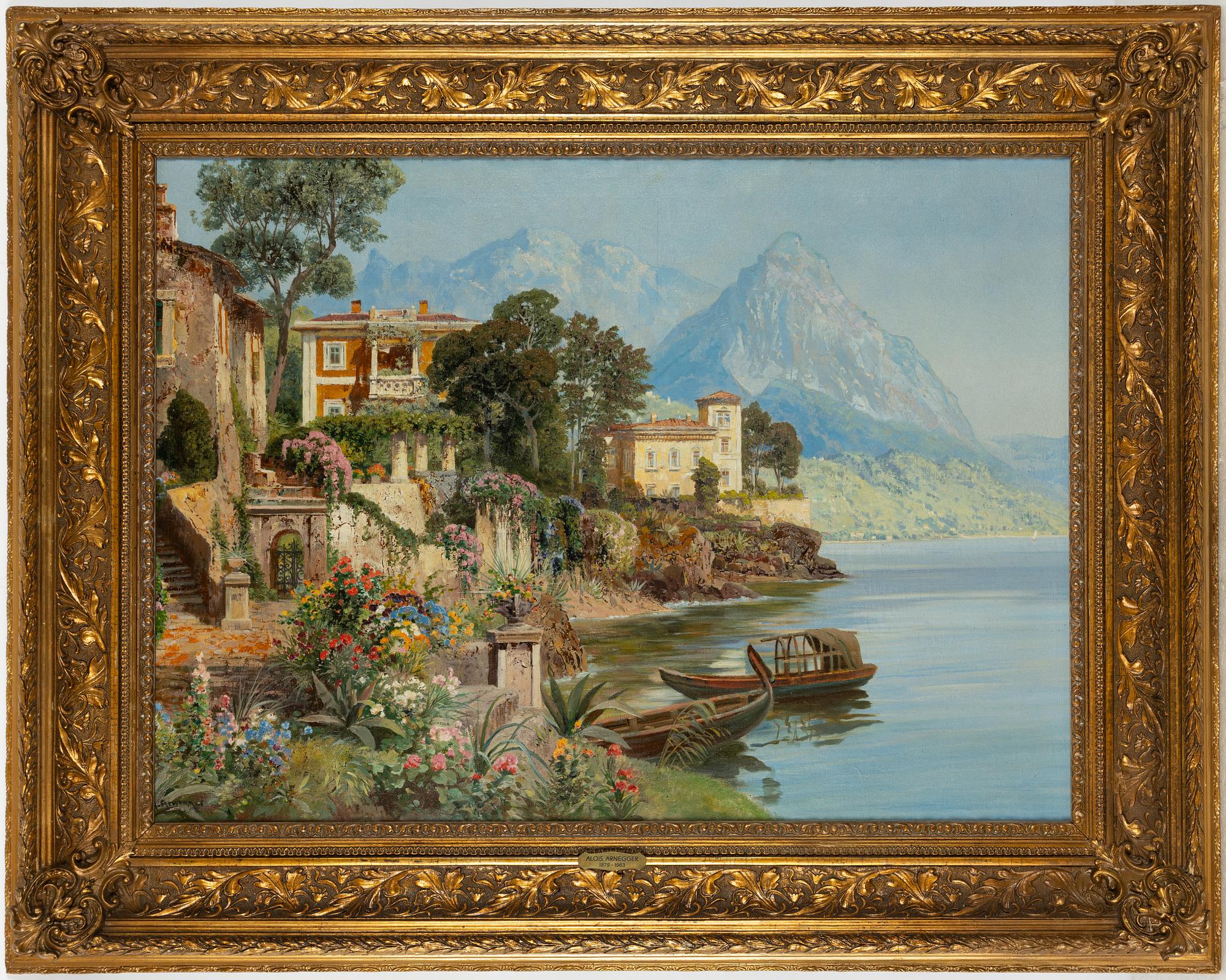 Alois Arnegger, Lake Garda.