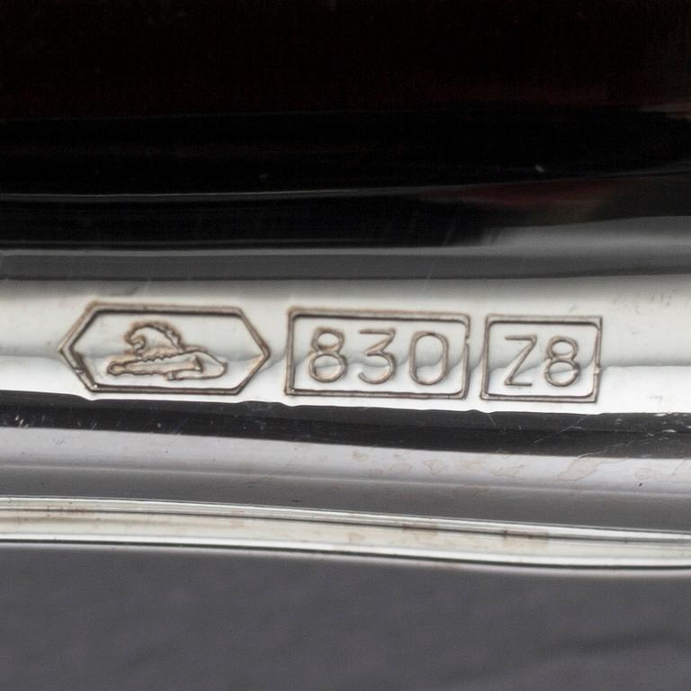 BESTICK, 28 delar, "Chippendale", diverse tillverkare, Finland 1976-2001. Tot. vikt 609 g, inkl. blad.