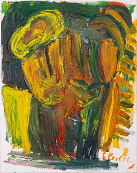 Erland Cullberg, Green-yellow figure.