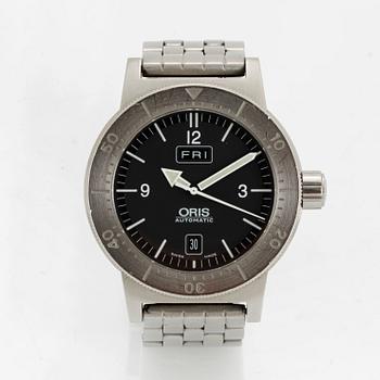 Oris, BC3, Big Crown, Day-Date, wristwatch, 42 mm.