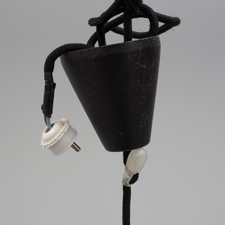 LOUIS WEISDORF, takarmatur, "Konkylie", sk. Tivolilampa, formgiven för Lyfa, 1968.