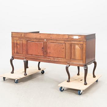 A Chippendale style mahogany sideboard from Mobila Malmö early 1900s.